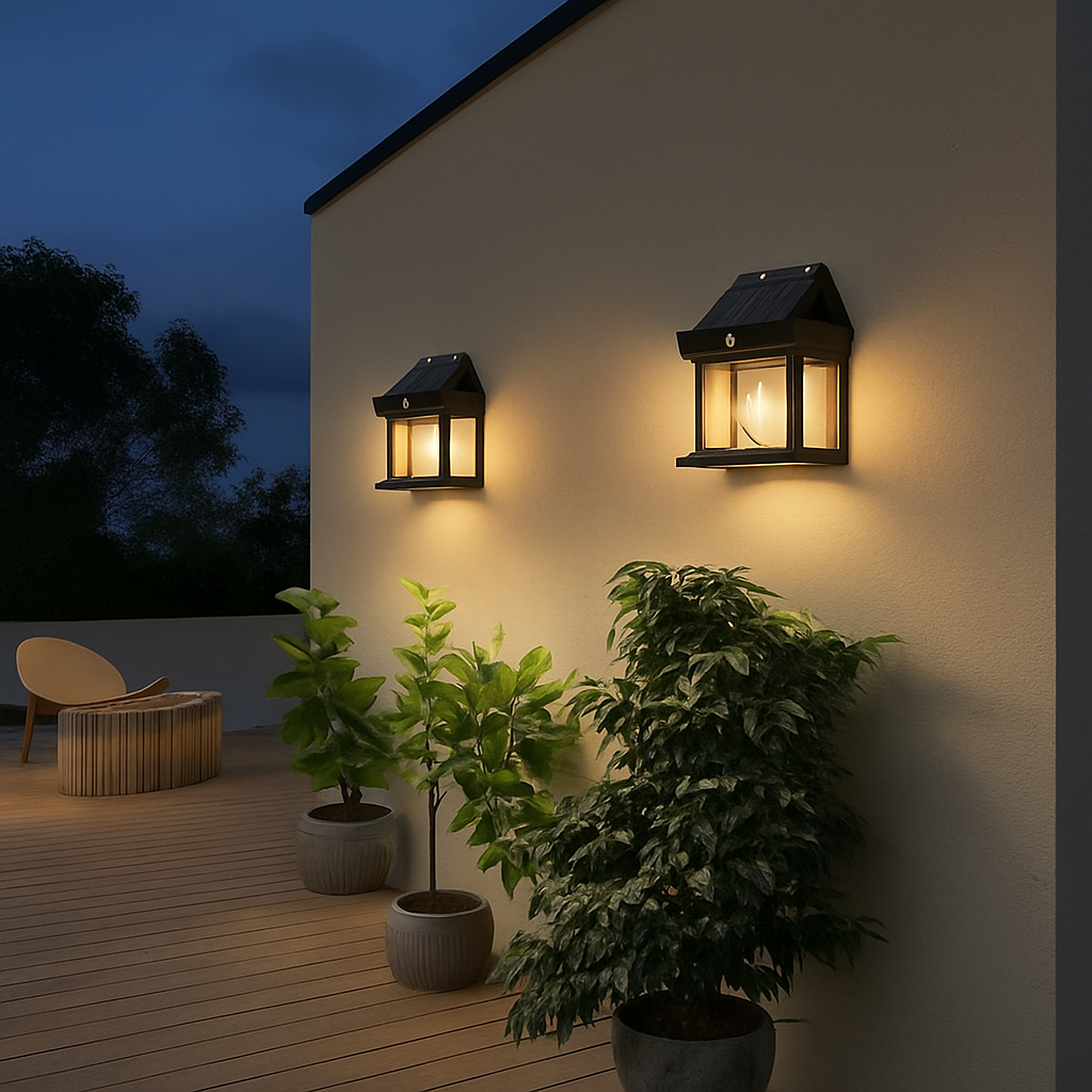 Solar Light Outdoor Wall Light